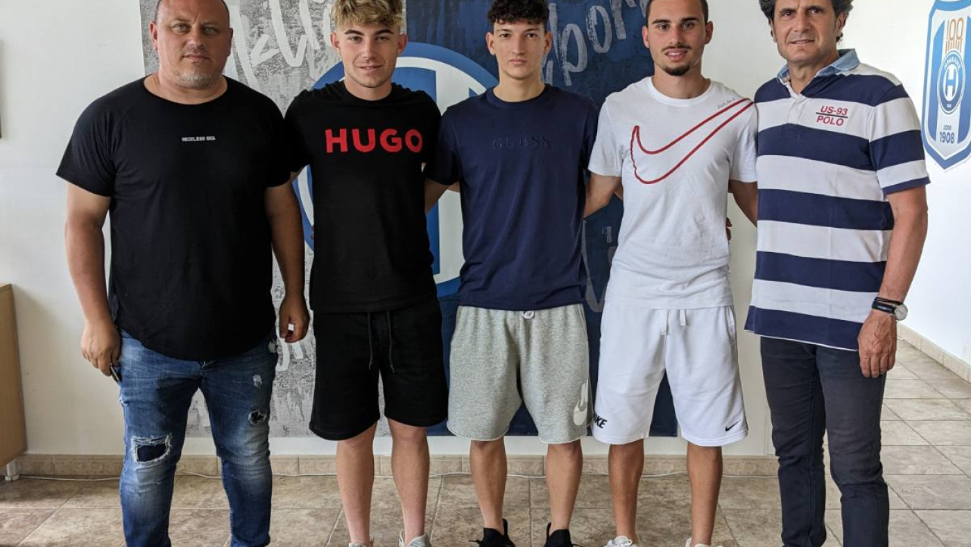 Επαγγελματίες τρεις νέοι στον Ηρακλή