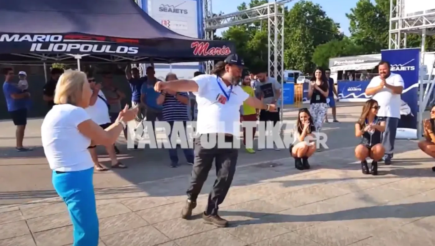 Μάριος Ηλιόπουλος: Το ζεϊμπέκικο του φερόμενου υποψήφιου ιδιοκτήτη της ΑΕΚ