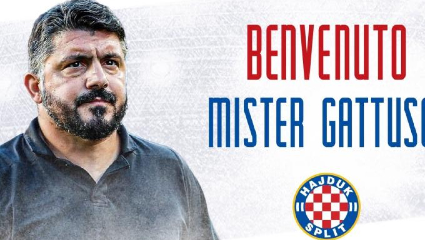 Νέος προπονητής της Χάιντουκ ο Τζενάρο Γκατούζο