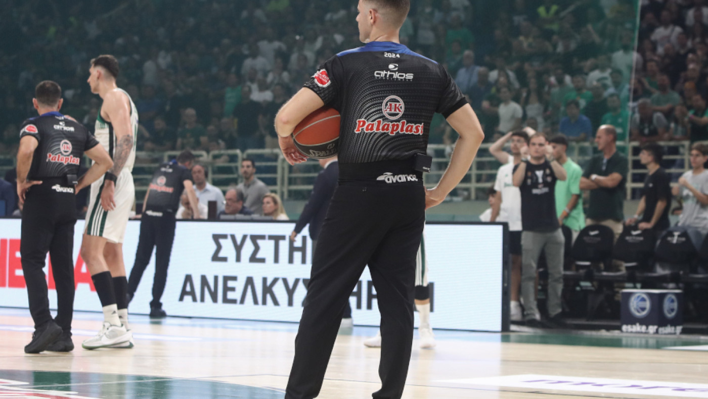 Stoiximan GBL: Ποιοι σφυρίζουν ΠΑΟΚ-Καρδίτσα και Άρης-Παναθηναϊκός