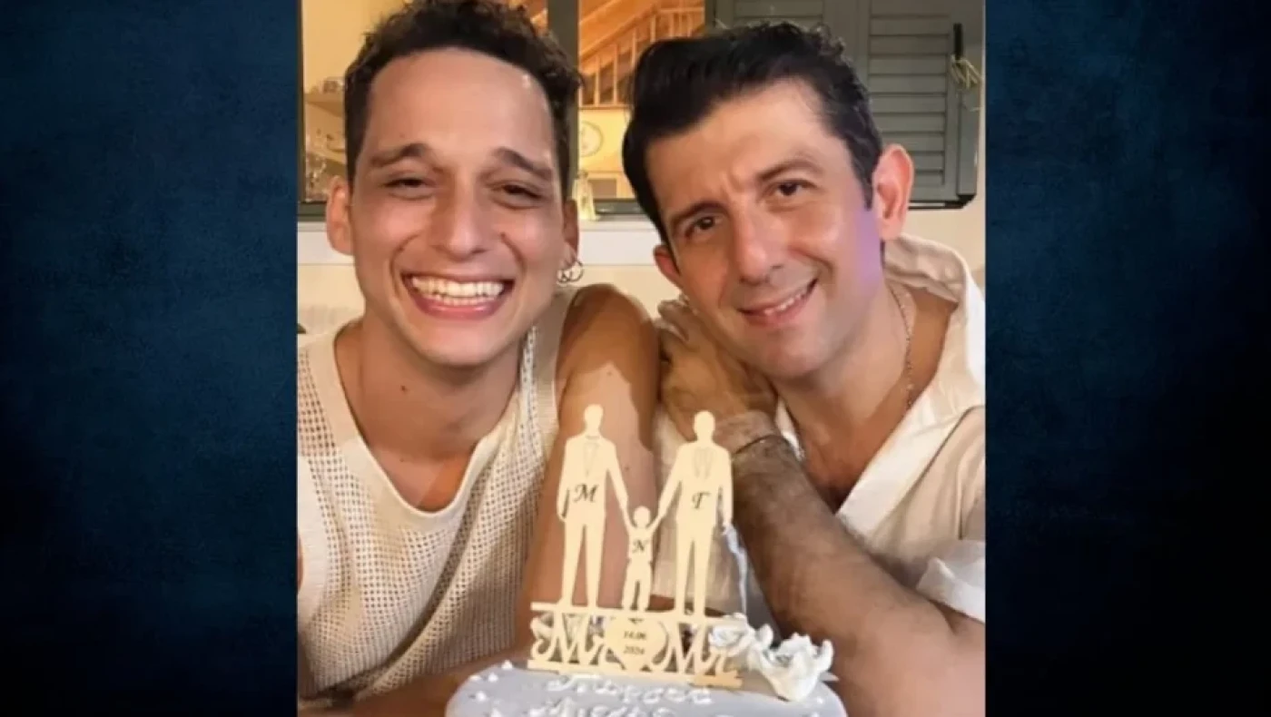 Παντρεύτηκαν Μιχάλης Οικονόμου και Γιώργος Μακρής (pics)