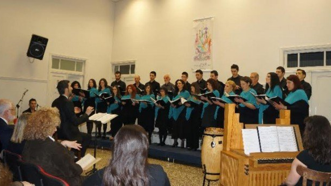 ΠΡΟΠΑΣΧΑΛΙΝΗ ΣΥΝΑΥΛΙΑ ΤΗΣ Ε.Π.Μ. ΚΑΤΕΡΙΝΗΣ ΣΤΟ ΑΙΓΙΝΙΟ