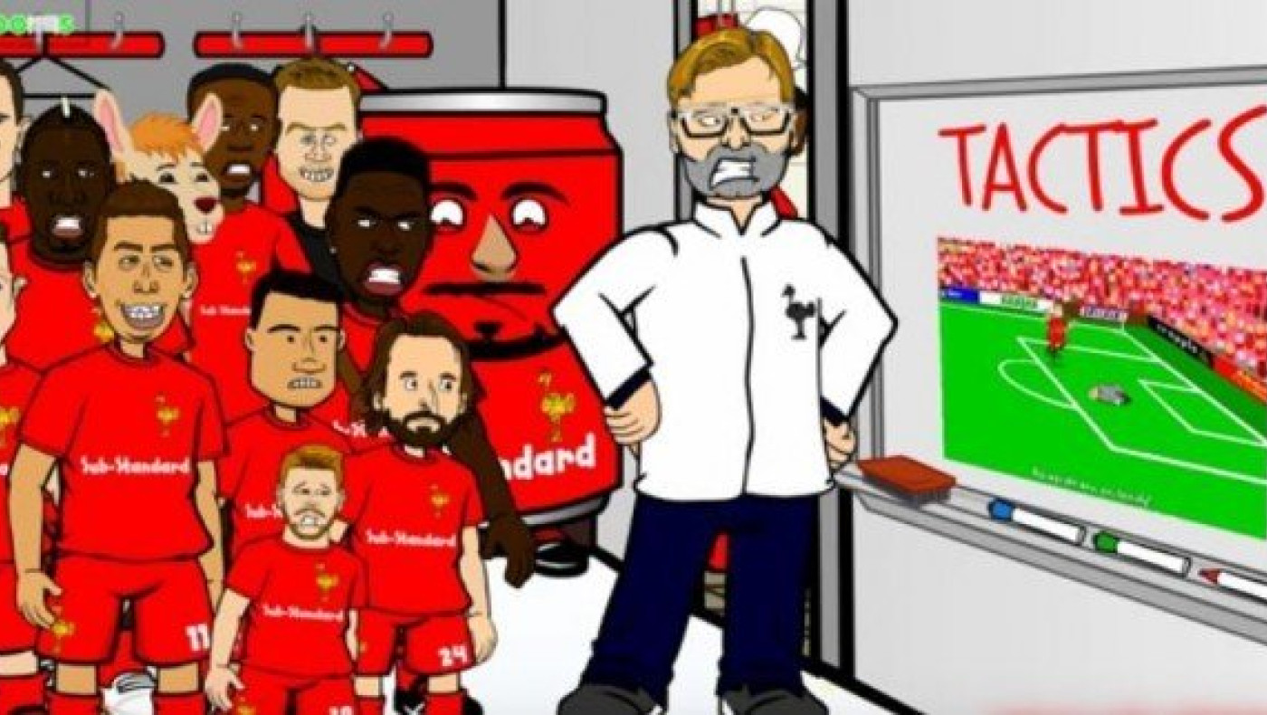 Ο Κλοπ, ο Τζέραρντ και οι μπαλιές του Μίλνερ σε καρτούν! (VIDEO)