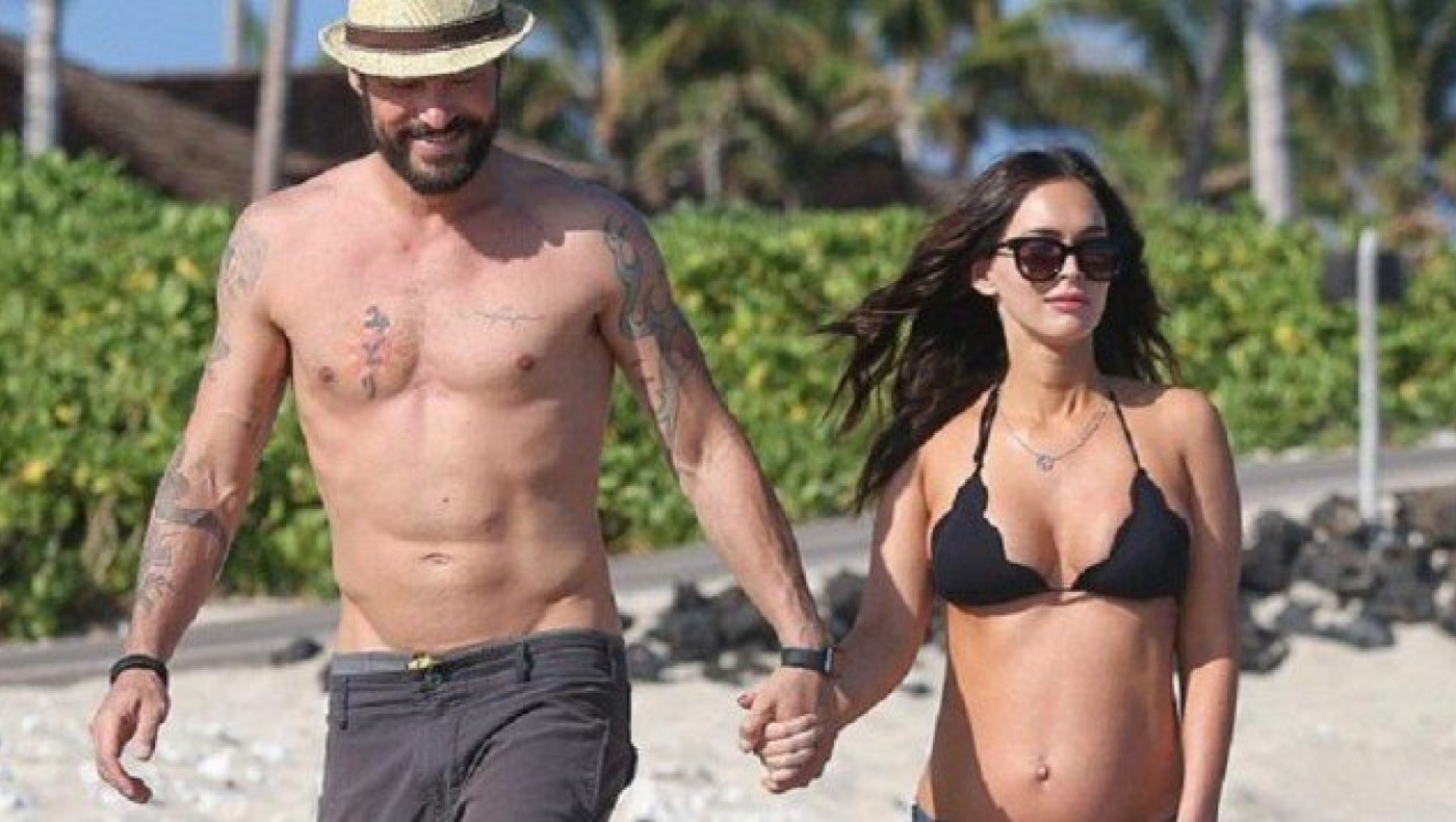 Στη Χαβάη με... φουσκωμένη κοιλιά η Μέγκαν Φοξ! (pics)