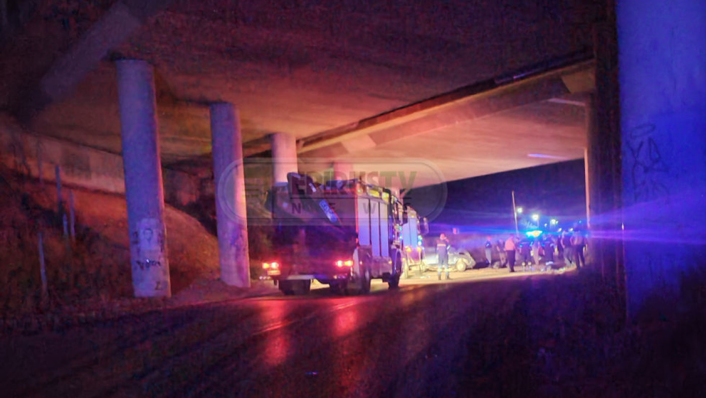 Τραγωδία στα Ιωάννινα: Νεκρός 18χρονος σε τροχαίο κάτω από αερογέφυρα της Εγνατίας (vid)