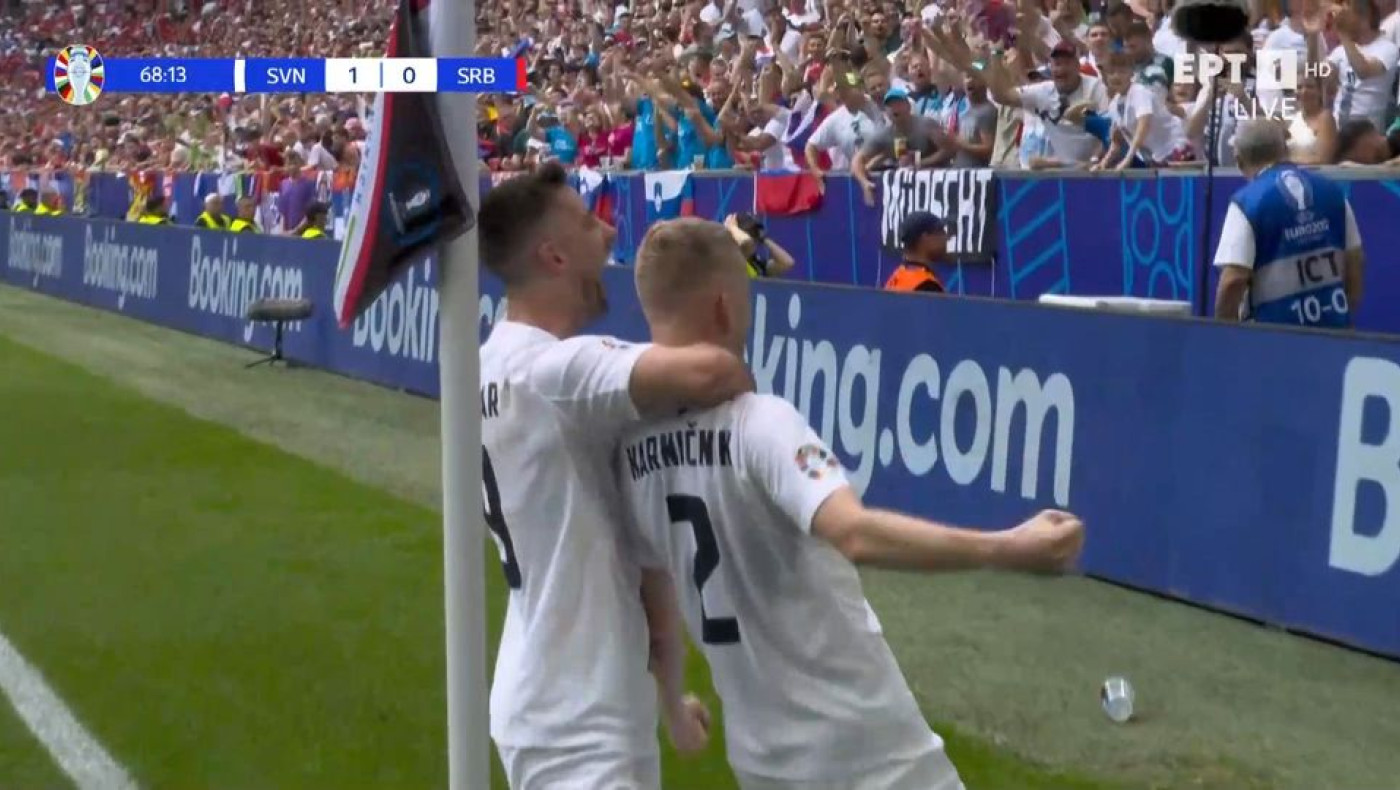 Euro 2024: Άψογη αντεπίθεση και προβάδισμα η Σλοβενία