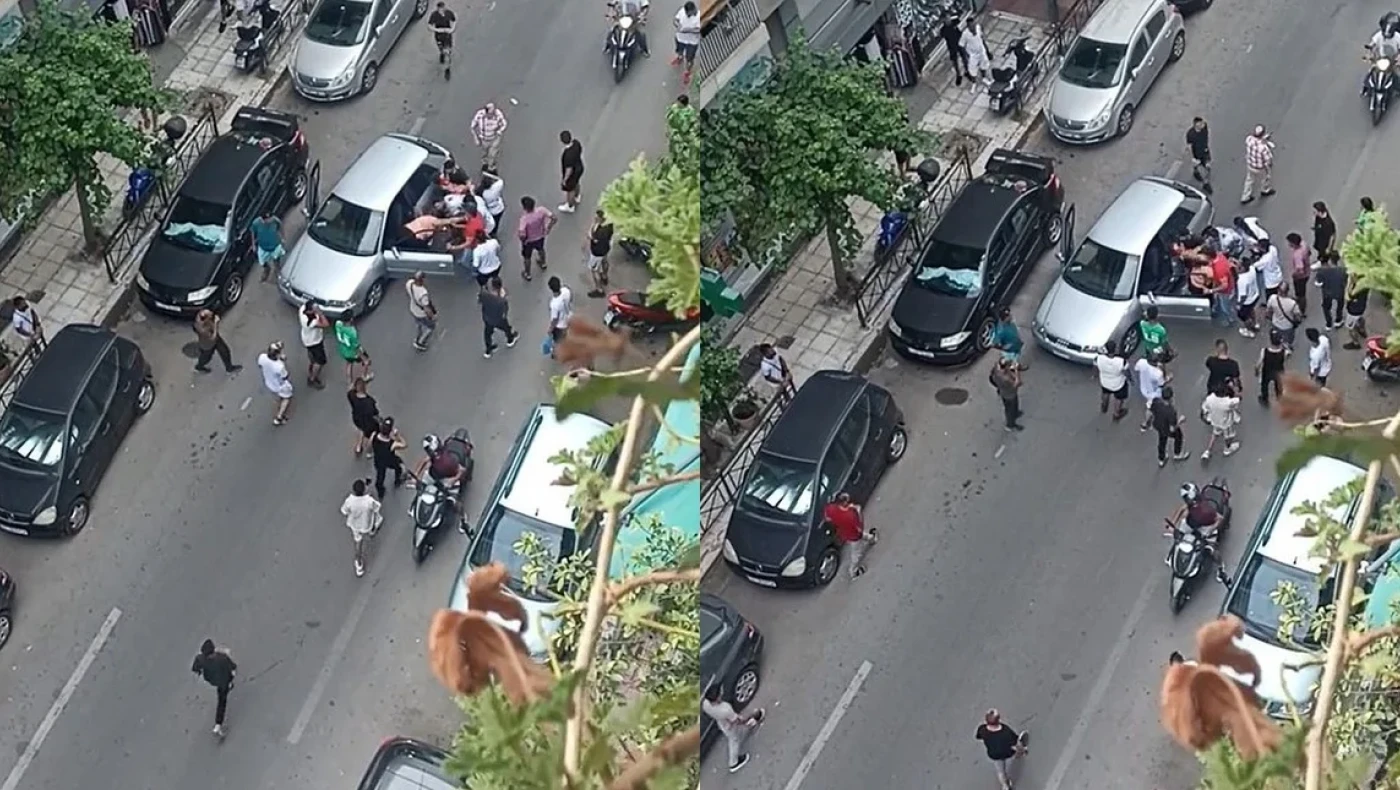 Βίντεο-σοκ: Οδηγός ουρλιάζει επειδή χτύπησε παιδάκι στην πλατεία Βικτωρίας