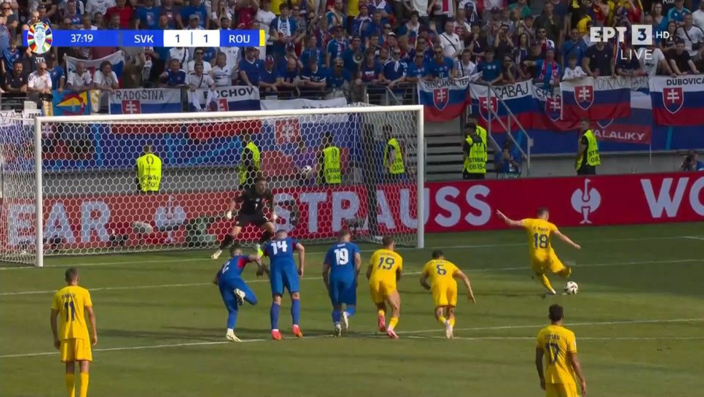 Ισοφάρισε με Μαριν η Ρουμανία, 1-1 με Σλοβακία