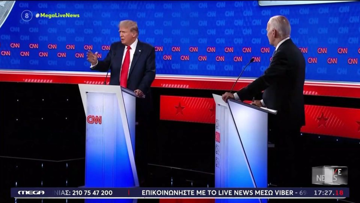 ΗΠΑ: «Σφάχτηκαν» στο debate Μπάιντεν και Τραμπ