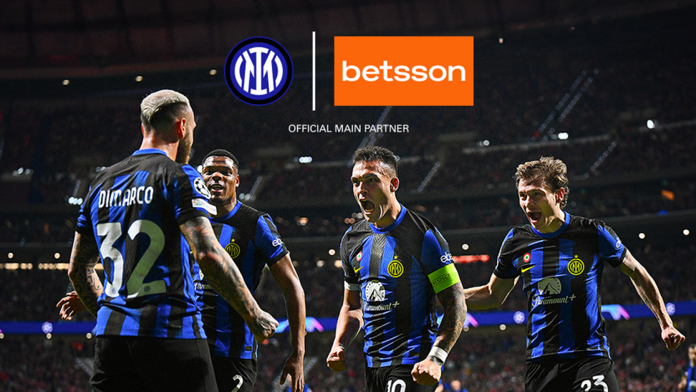 Η Betsson Μεγάλη Χορηγός στη φανέλα της Ίντερ!