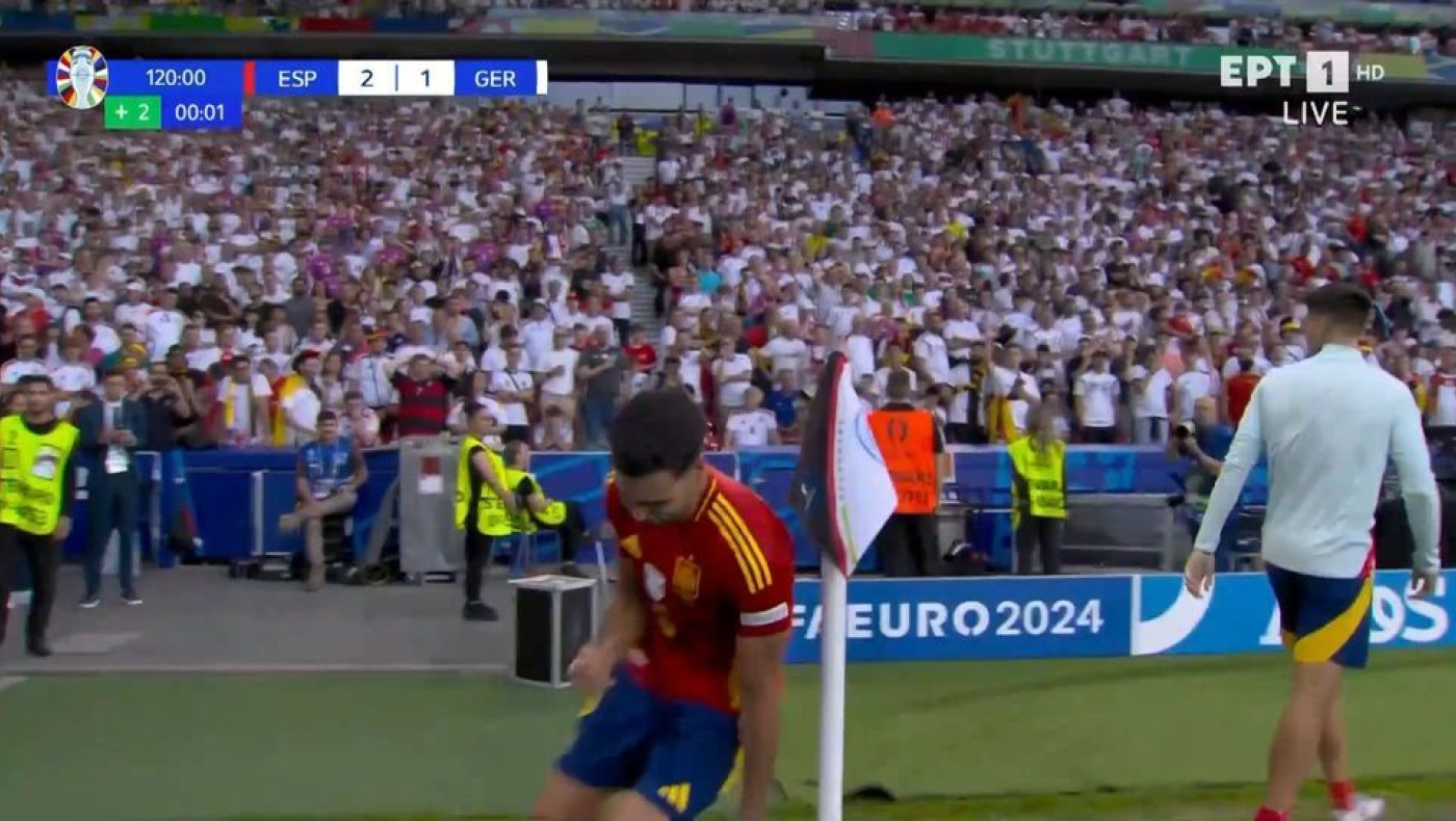 Euro 2024: Ο Μερίνο πανηγύρισε όπως ο πατέρας του το 1991 στο ίδιο γήπεδο!