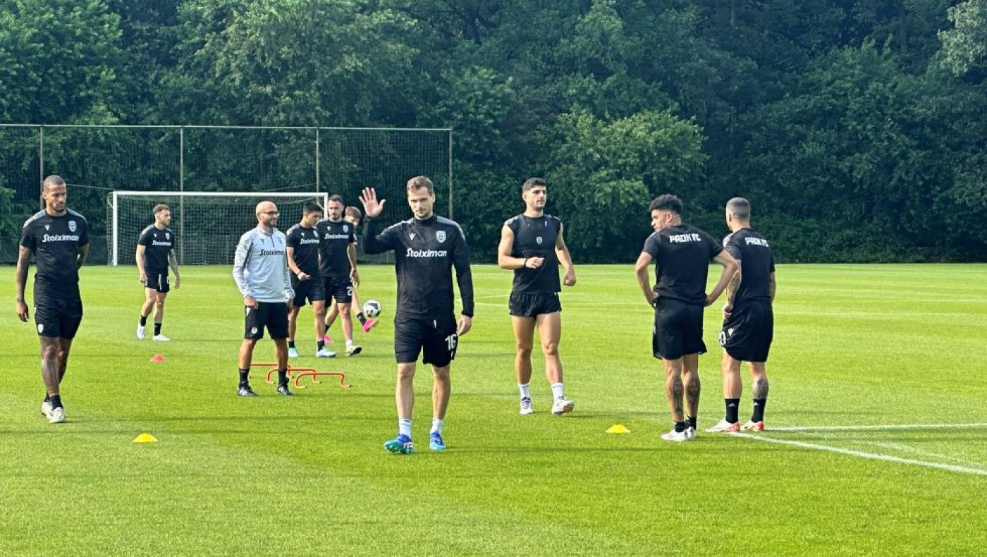 ΠΑΟΚ: Προπόνηση χωρίς τρεις, αλλά με κεφάτο Κεντζιόρα (pics+vids)