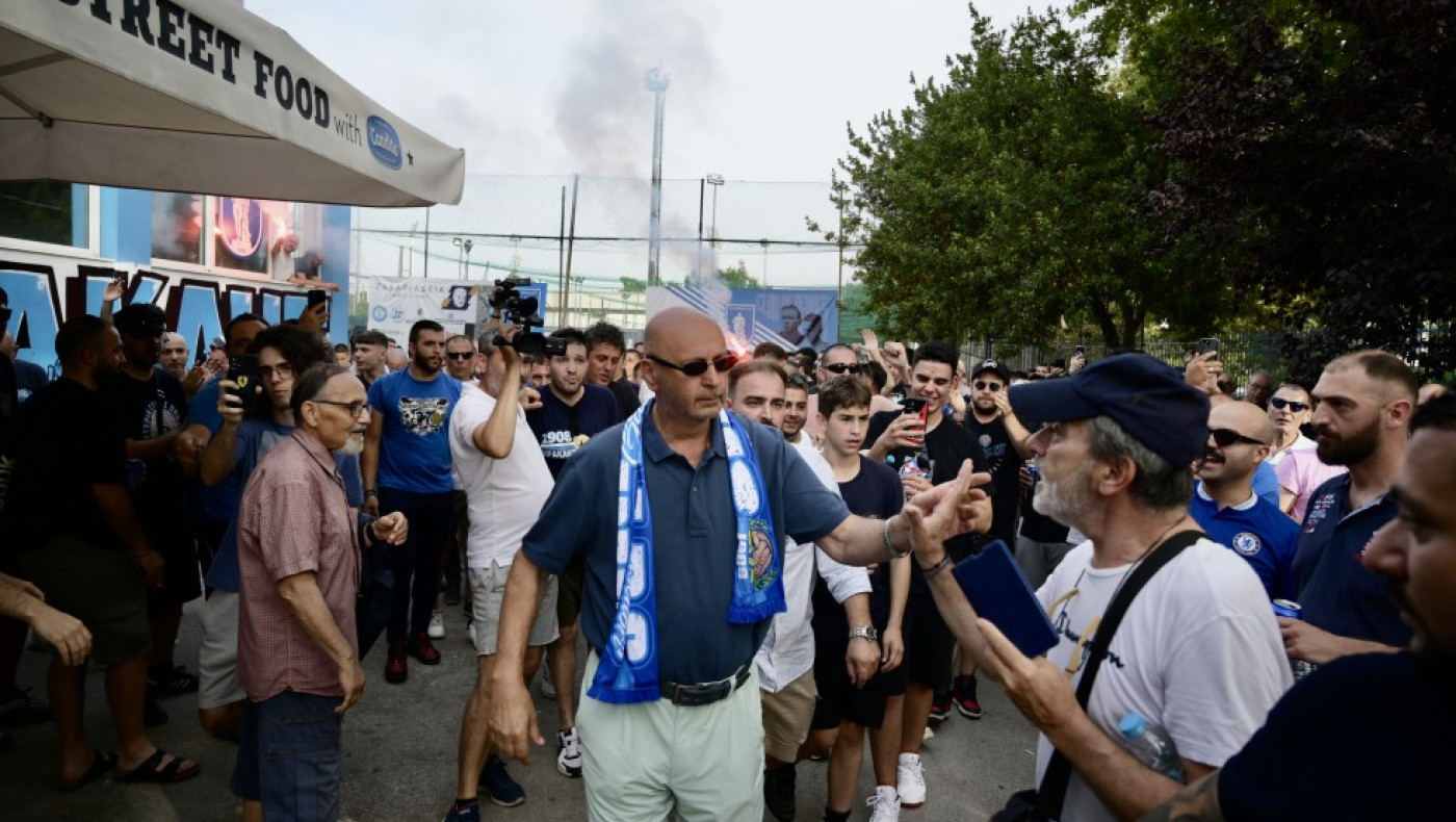 Αποθεώθηκε ο Μονεμβασιώτης από τους φίλους του Ηρακλή (vid)