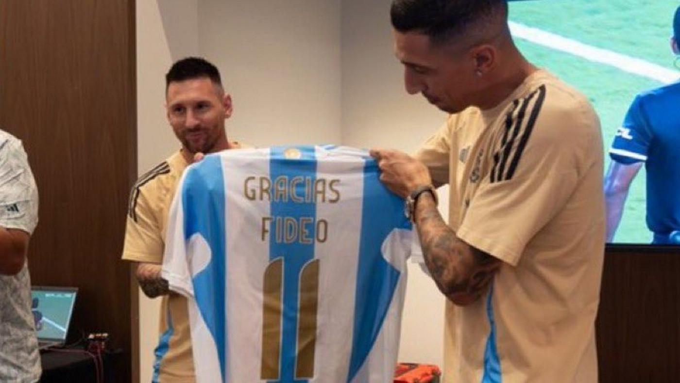 Εθνική Αργεντινής: Η φανέλα προς τιμήν του Ντι Μαρία (pics)