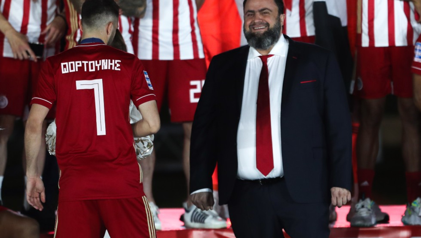 Αντίο Μαρινάκη σε Φορτούνη: «Ο Ολυμπιακός έκανε κάθε προσπάθεια και κάθε αναγκαία υπέρβαση﻿ για να μείνει ο Κώστας»