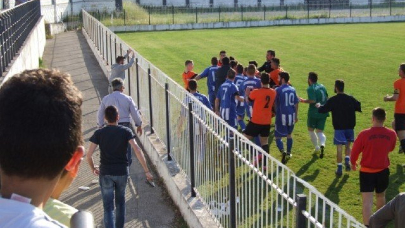 Δείτε τα τρομερά επεισόδια στο Άγιος Γεώργιος-Άγιος Αντώνιος (video)