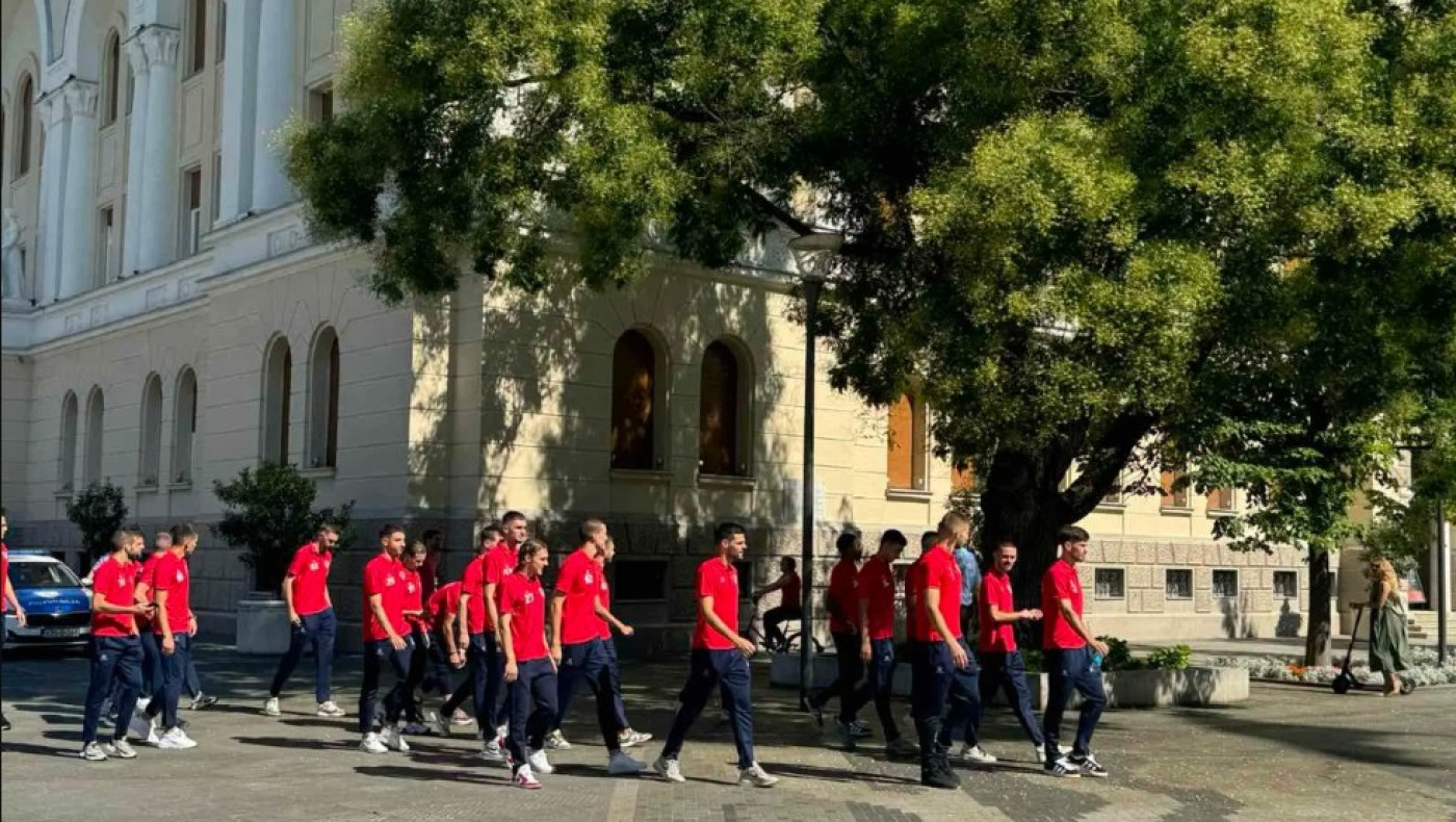 Μπάνια Λούκα: Οι παίκτες επισκέφτηκαν το Προεδρικό Μέγαρο πριν τον ΠΑΟΚ (vid)