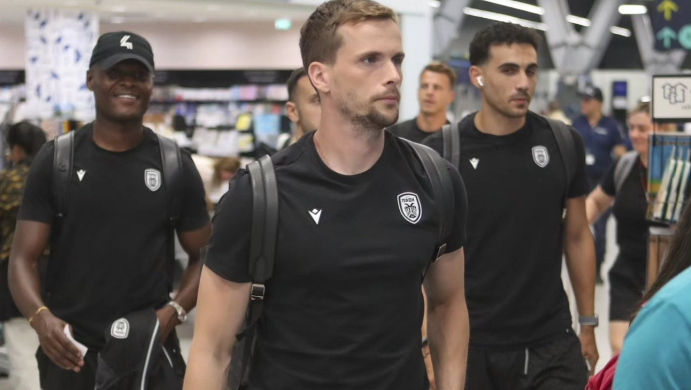 ΠΑΟΚ: Αναχώρησε για Βοσνία η αποστολή (pics)