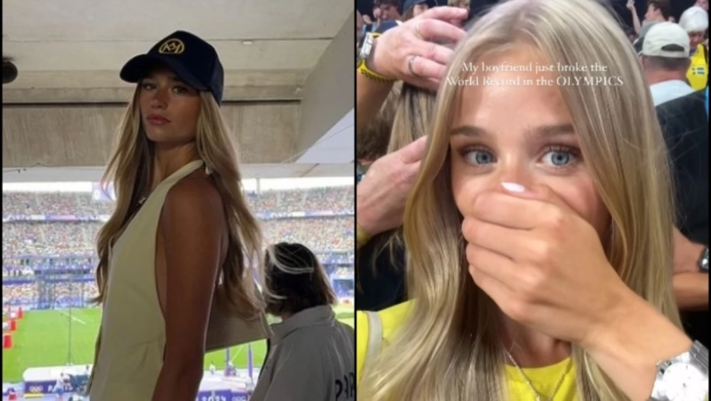 Ντουπλάντις: Το βίντεο της κοπέλας του μέσα από το γήπεδο