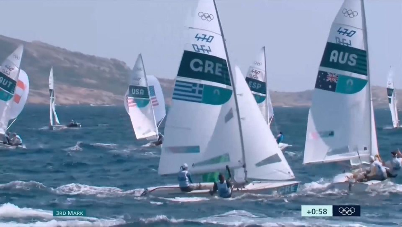 Ολυμπιακοί Αγώνες-Ιστιοπλοΐα: Στην 17η θέση τα αδέλφια Σπανάκη μετά και την 4η κούρσα