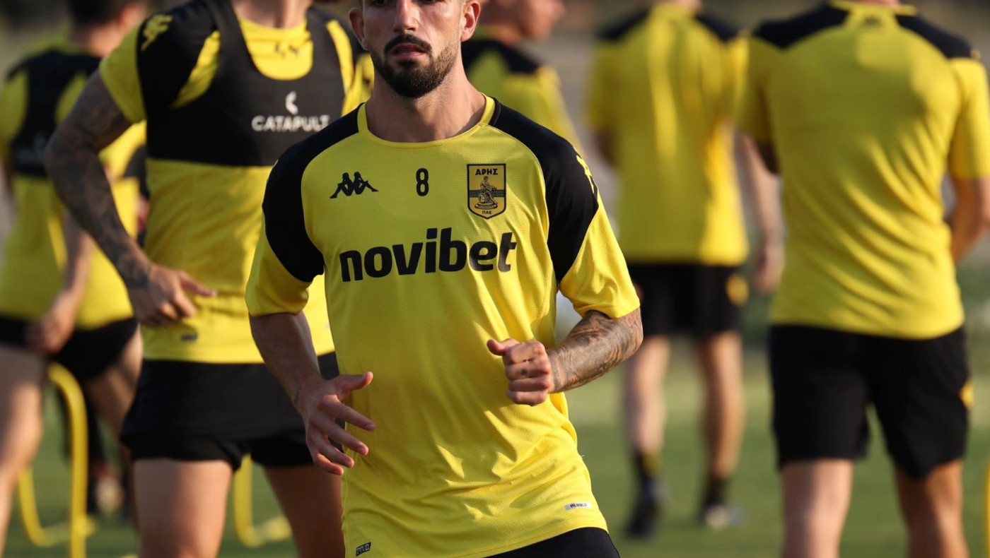 Άρης: Προπόνηση στο Βικελίδης, συνέχισε το ατομικό ο Νταρίντα