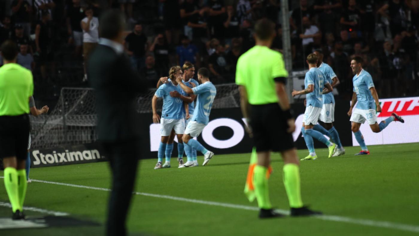 Ολιγωρία του ΠΑΟΚ και 0-1 η Μάλμε