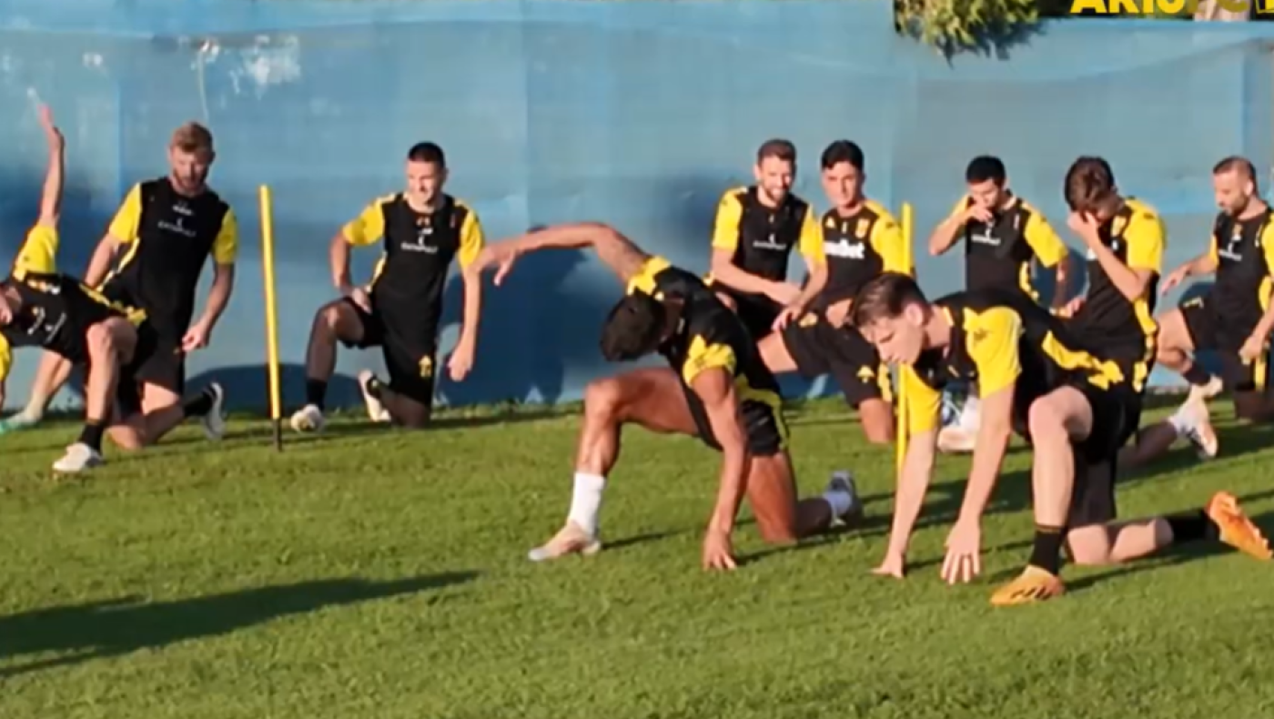 Άρης: Εντατική προπόνηση ενόψει... πρεμιέρας