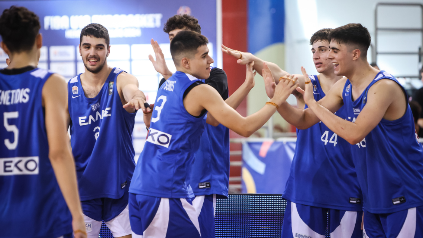 Εθνική Παίδων: Στόχος τους το μετάλλιο κόντρα στη Σερβία