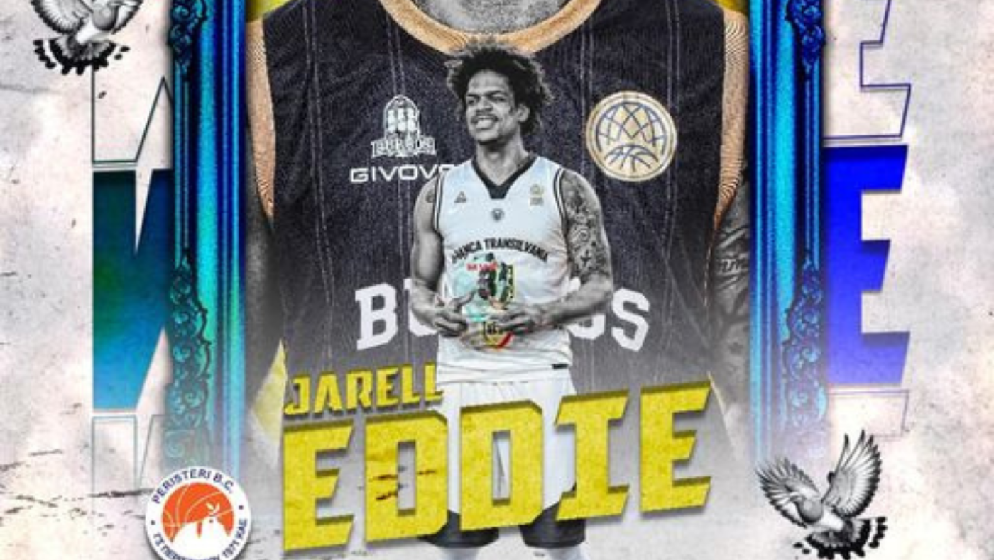 Περιστέρι: Μπαίνει δυνατά στην Basket League, με τον NBAer Τζάρελ Έντι