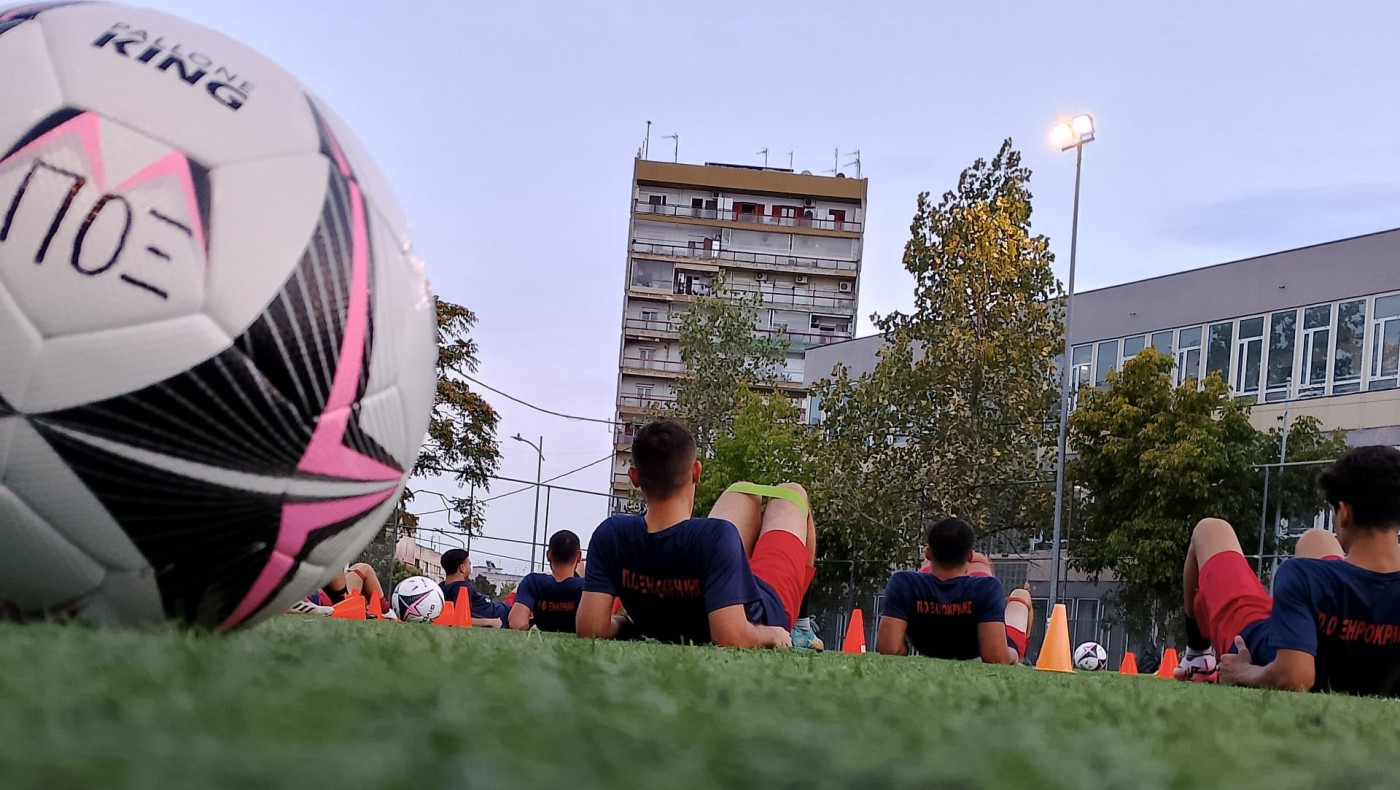 Πρώτη προπόνηση και αγιασμός για τον ΠΟ Ξηροκρήνης
