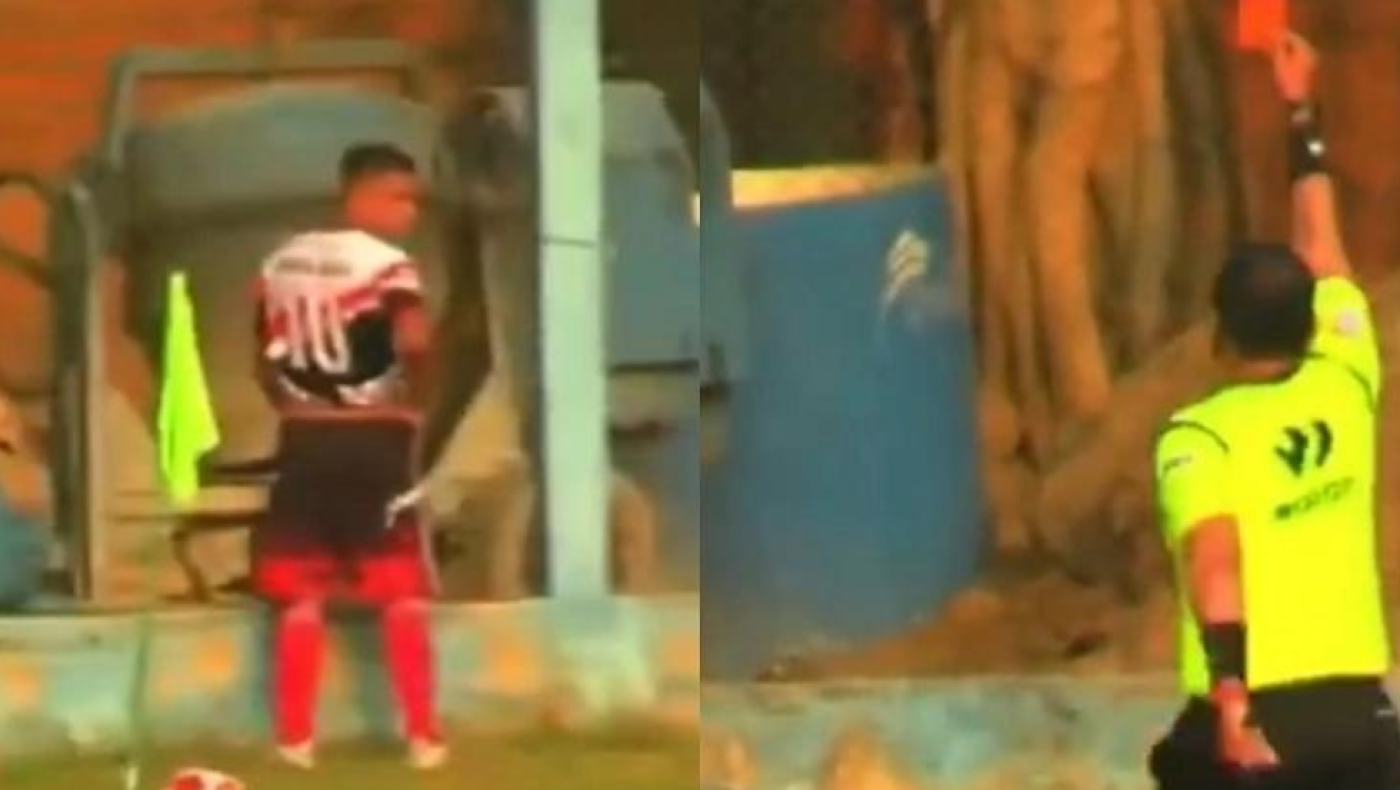 Περού: Ποδοσφαιριστής δέχθηκε κόκκινη επειδή ούρησε στο κόρνερ