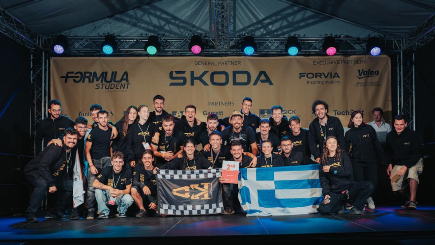 Η Aristotle Racing Team του ΑΠΘ πήρε τη δεύτερη θέση στο διεθνή διαγωνισμό Formula Student Czech Republic!