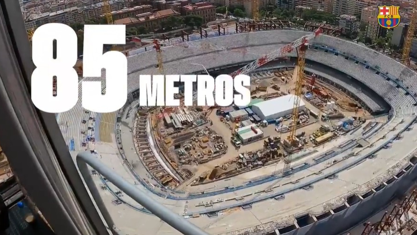 Ταξίδι στο μέλλον: Η εναέρια άποψη του νέου «Καμπ Νόου» (pics)