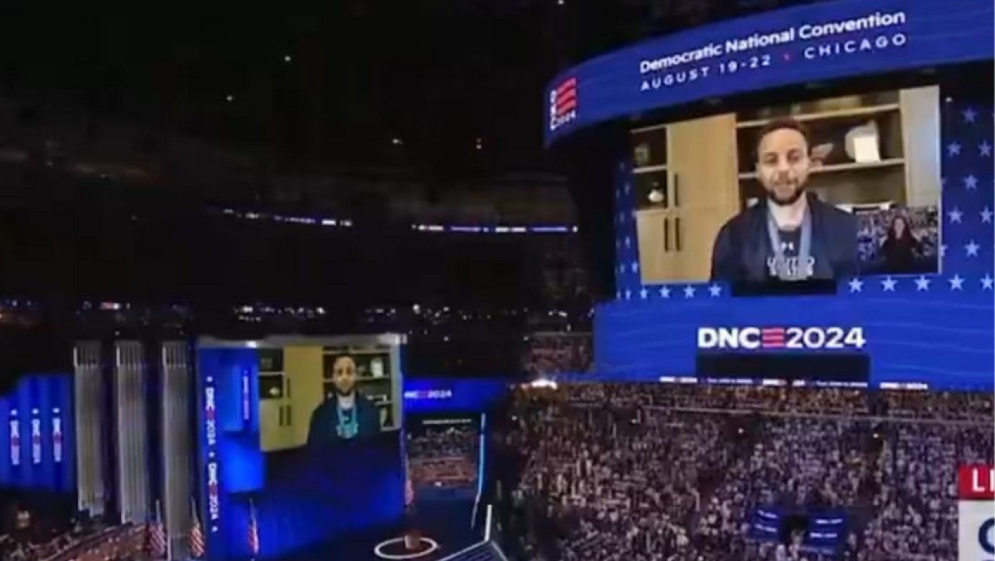 Ο Στεφ Κάρι στηρίζει Κάμαλα Χάρις-Εμφανίστηκε με βίντεο στο συνέδριο της