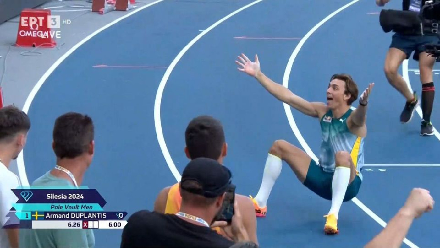 Ασύλληπτος Ντουπλάντις! Διέλυσε ξανά το παγκόσμιο ρεκόρ με άλμα στα 6,26 (vid)