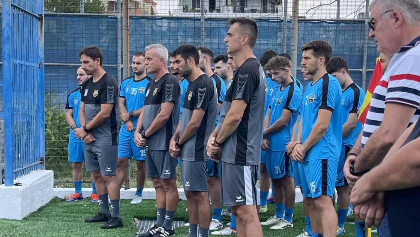 ΑΕ Ευόσμου: Αγιασμός και το Σάββατο με Απόλλωνα Παραλιμνίου