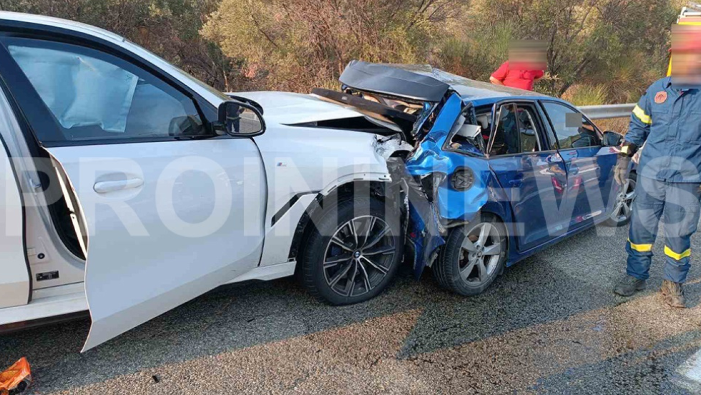 Εγνατία Οδός: Σκληρή «τράκα» με τραυματίες- Οικογένειες από την Τουρκία οι επιβαίνοντες