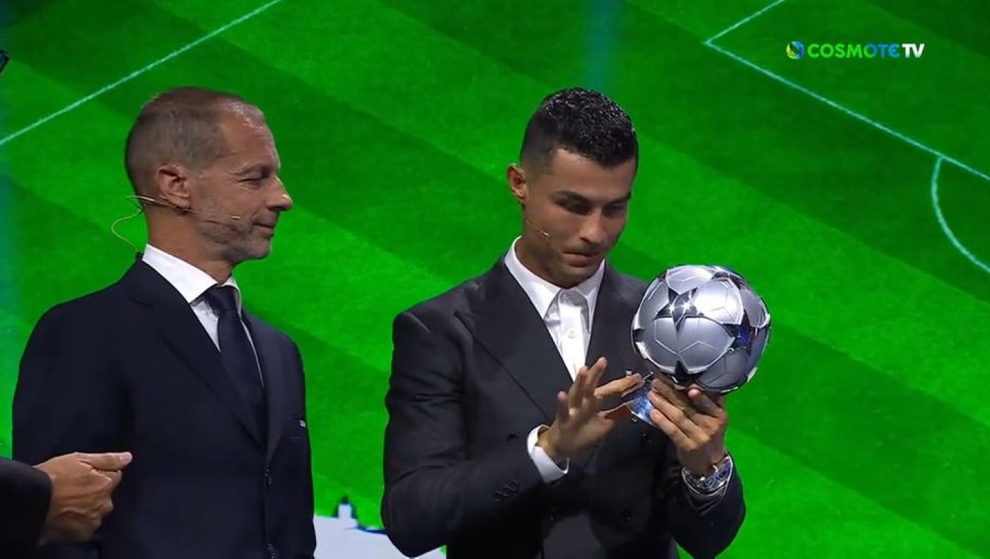 Champions League: Ο Κριστιάνο Ρονάλντο βραβεύτηκε ως πρώτος σκόρερ της διοργάνωσης