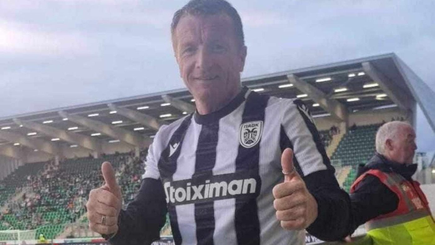 Ο Μάριους Κουκιέλκα ήταν στο Δουβλίνο: «Μία φορά ΠΑΟΚ, για πάντα ΠΑΟΚ»