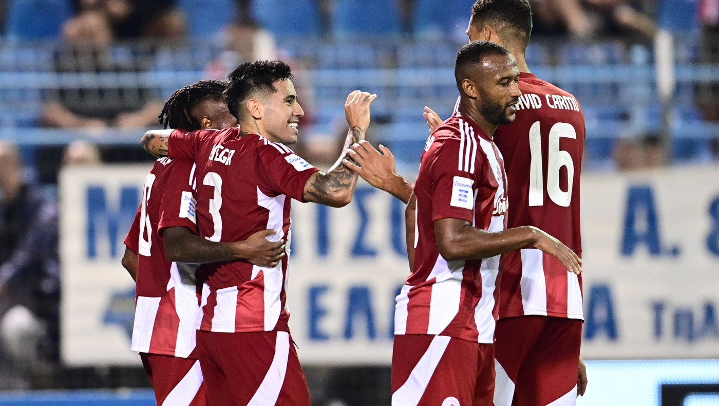 Πέρασε εύκολα από τη Λαμία ο Ολυμπιακός (vids)