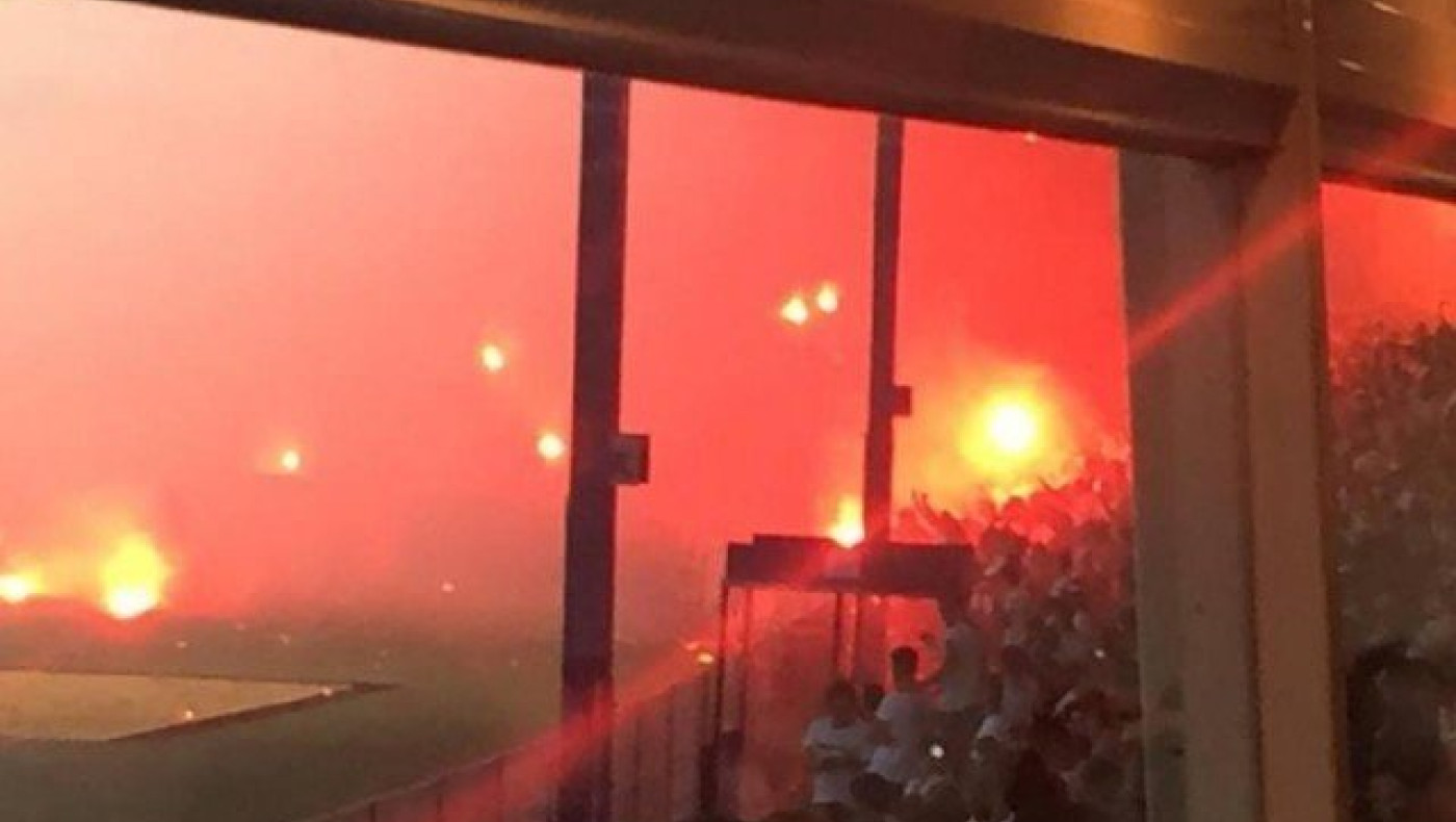 Σοβαρά επεισόδια στον τελικό Κυπέλλου στην Κύπρο (vid)