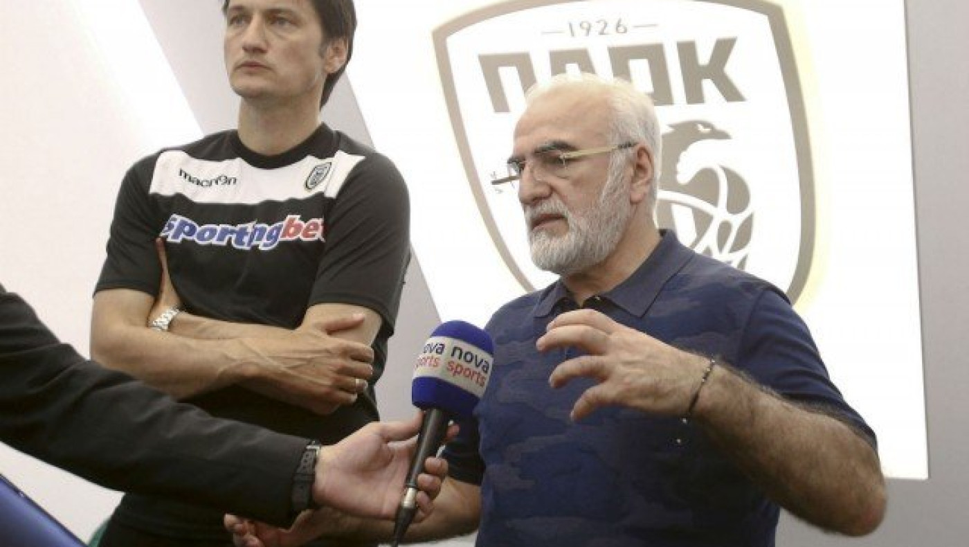 Σαββίδης:  «Εμπιστεύομαι  τους  Ιβιτς  και  Μίχελ»