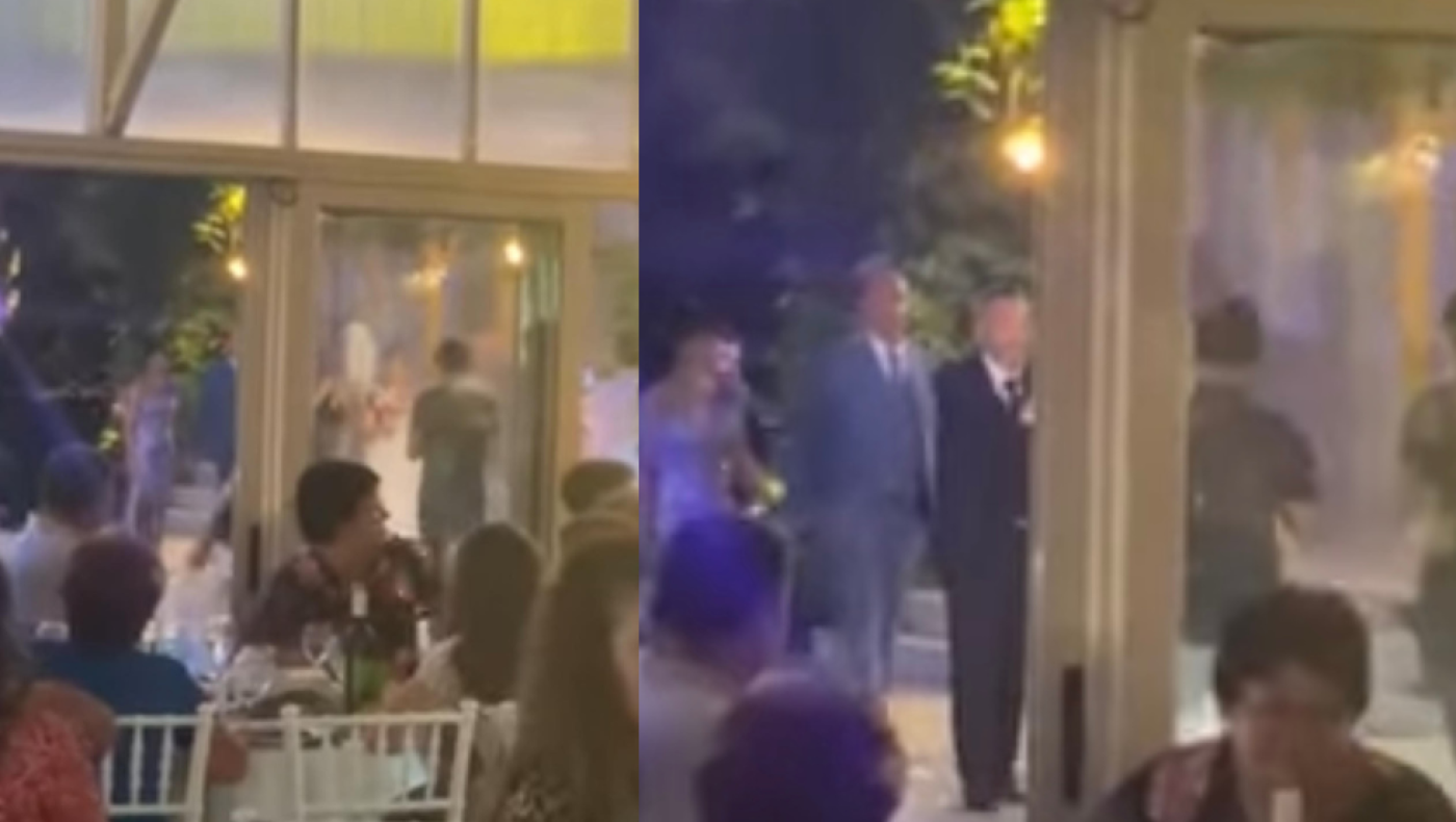 Θεσσαλονίκη: «Ασπρόμαυρο» πάρτι σε γάμο