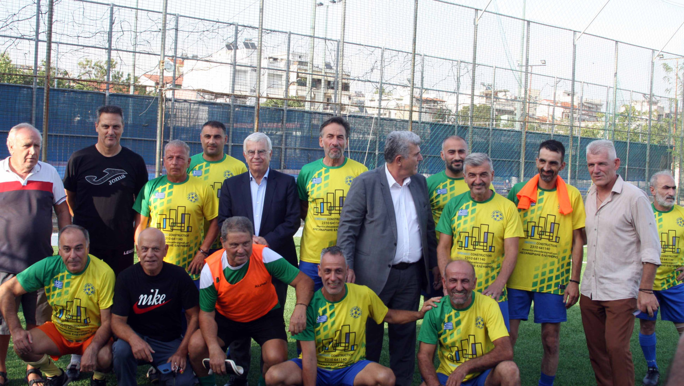 Εγκαίνια και βραβεύσεις στο αθλητικό πάρκο Ευόσμου (pics)