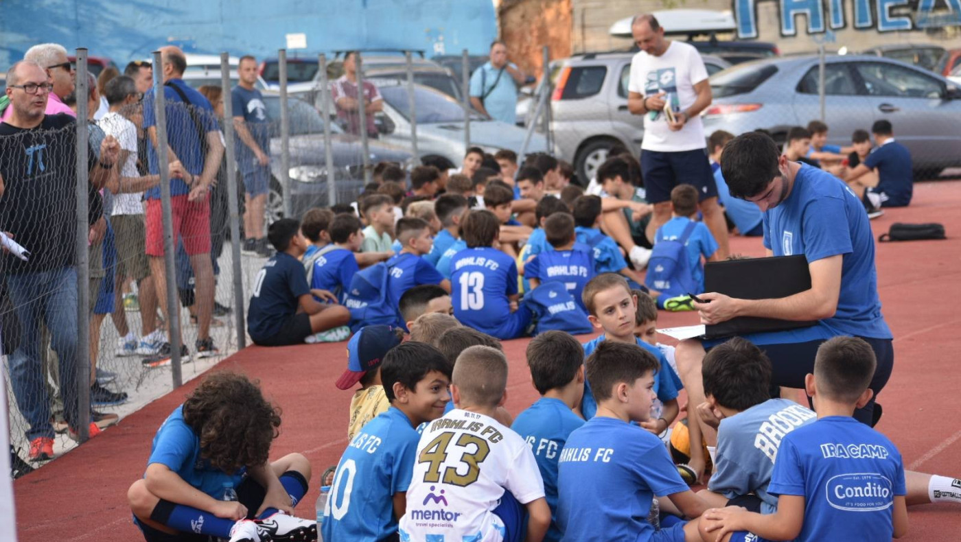 Ηρακλής: Άρχισαν δουλειά οι μικροί αθλητές στους Χορτατζήδες