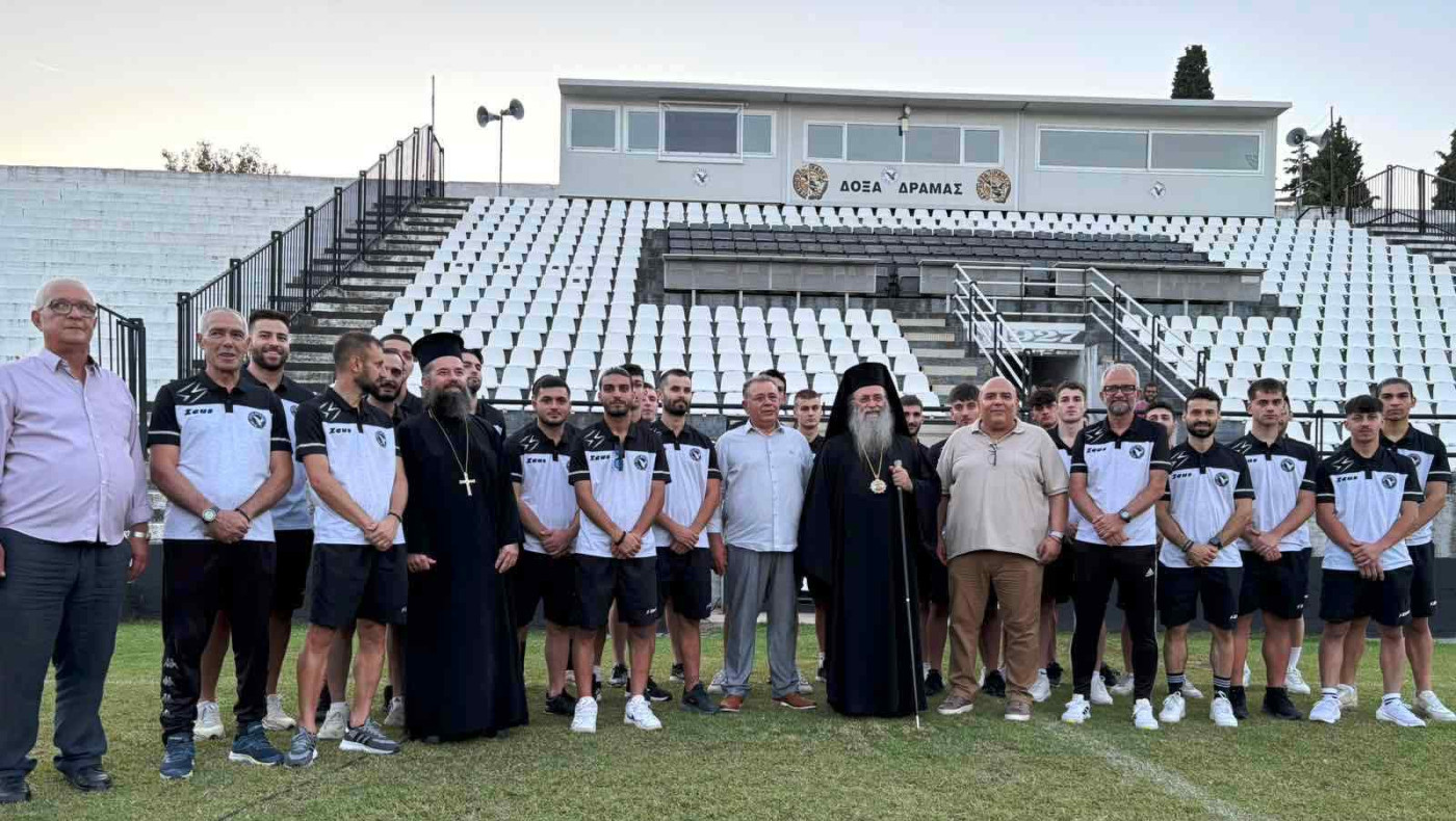 Εγινε ο αγιασμός της Δόξας Δράμας (pics)