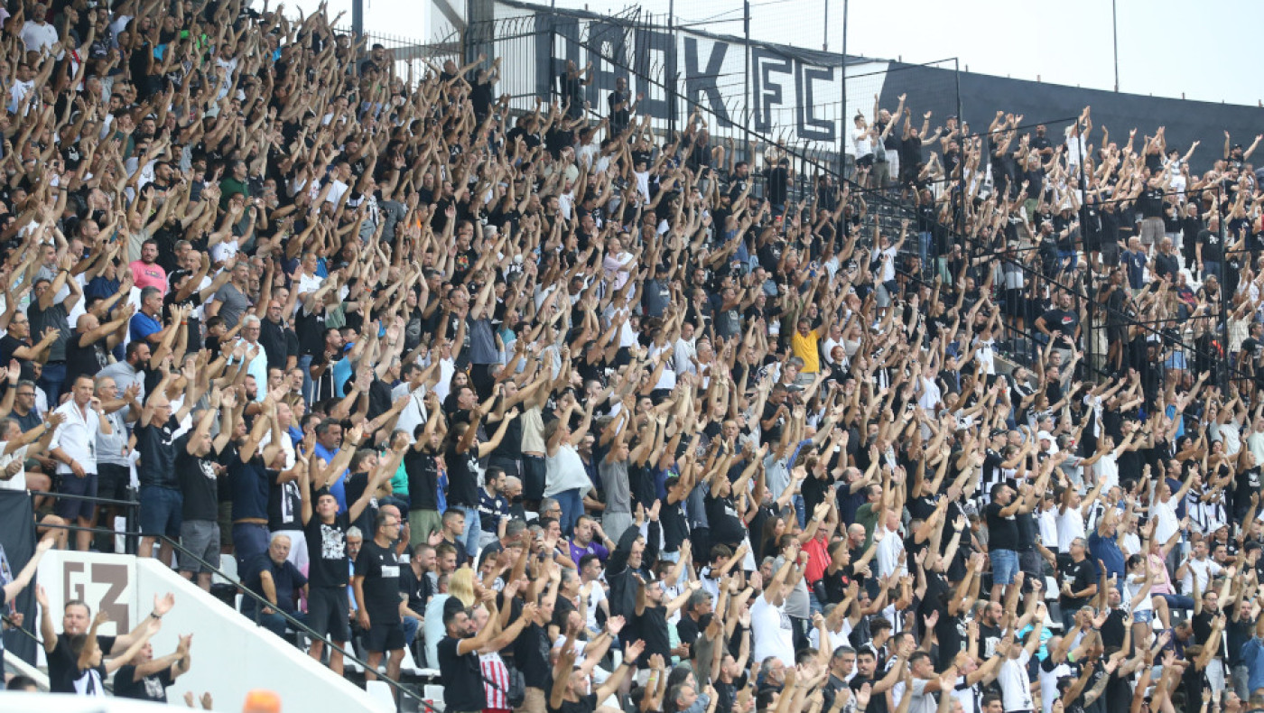 Με τον κόσμο του στο Πανθεσσαλικό