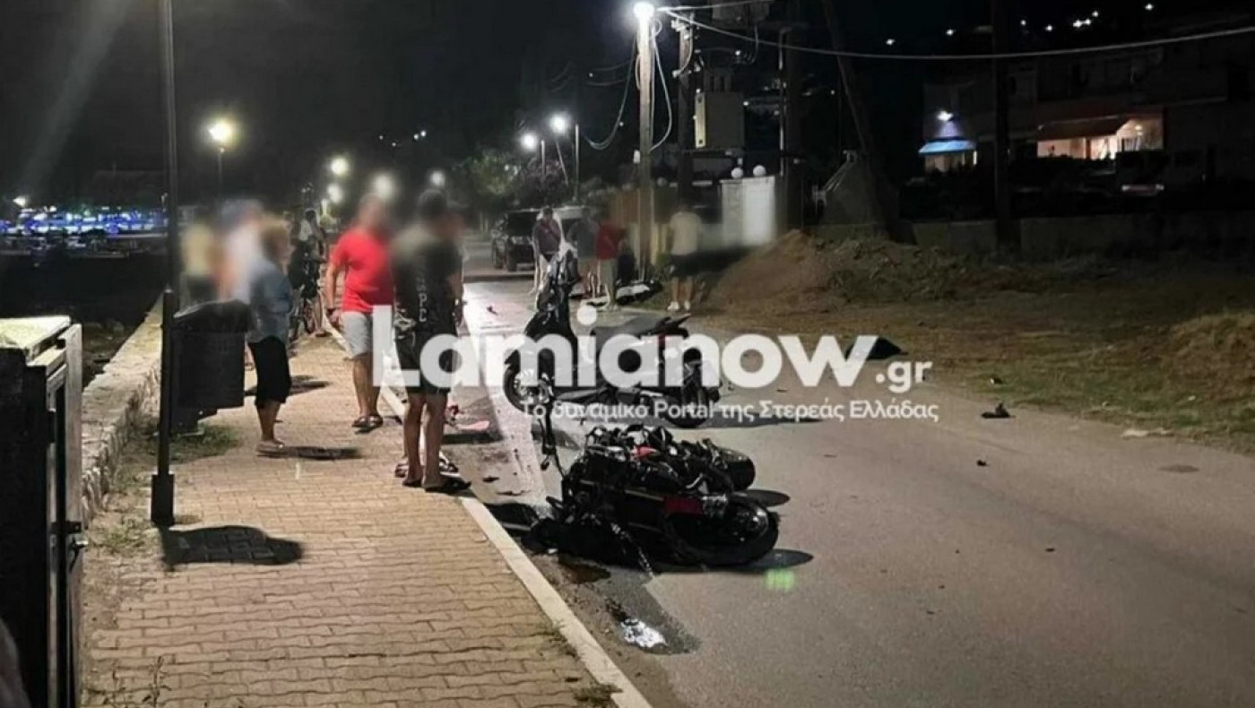 Τροχαίο δυστύχημα στη Φθιώτιδα: Μοτοσικλέτα «καρφώθηκε» σε κολώνα της ΔΕΗ