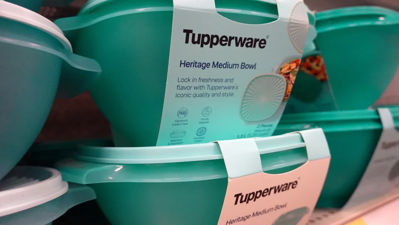 Η θρυλική Tupperware υπέβαλε αίτηση χρεοκοπίας