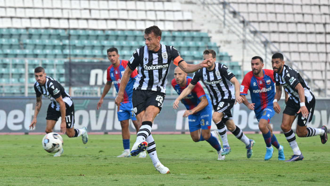 Έτσι άνοιξε το σκορ ο ΠΑΟΚ στο Βόλο